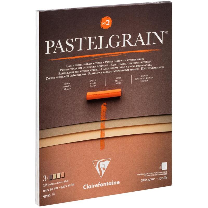 PastelGrain bloc collé n°2 12F 24x30cm 360g