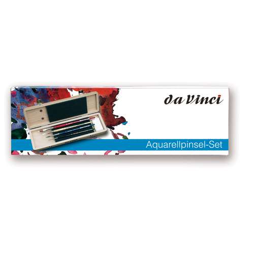 da Vinci Aquarellpinsel-Set, Serie 5279 Aquarellmalpinsel