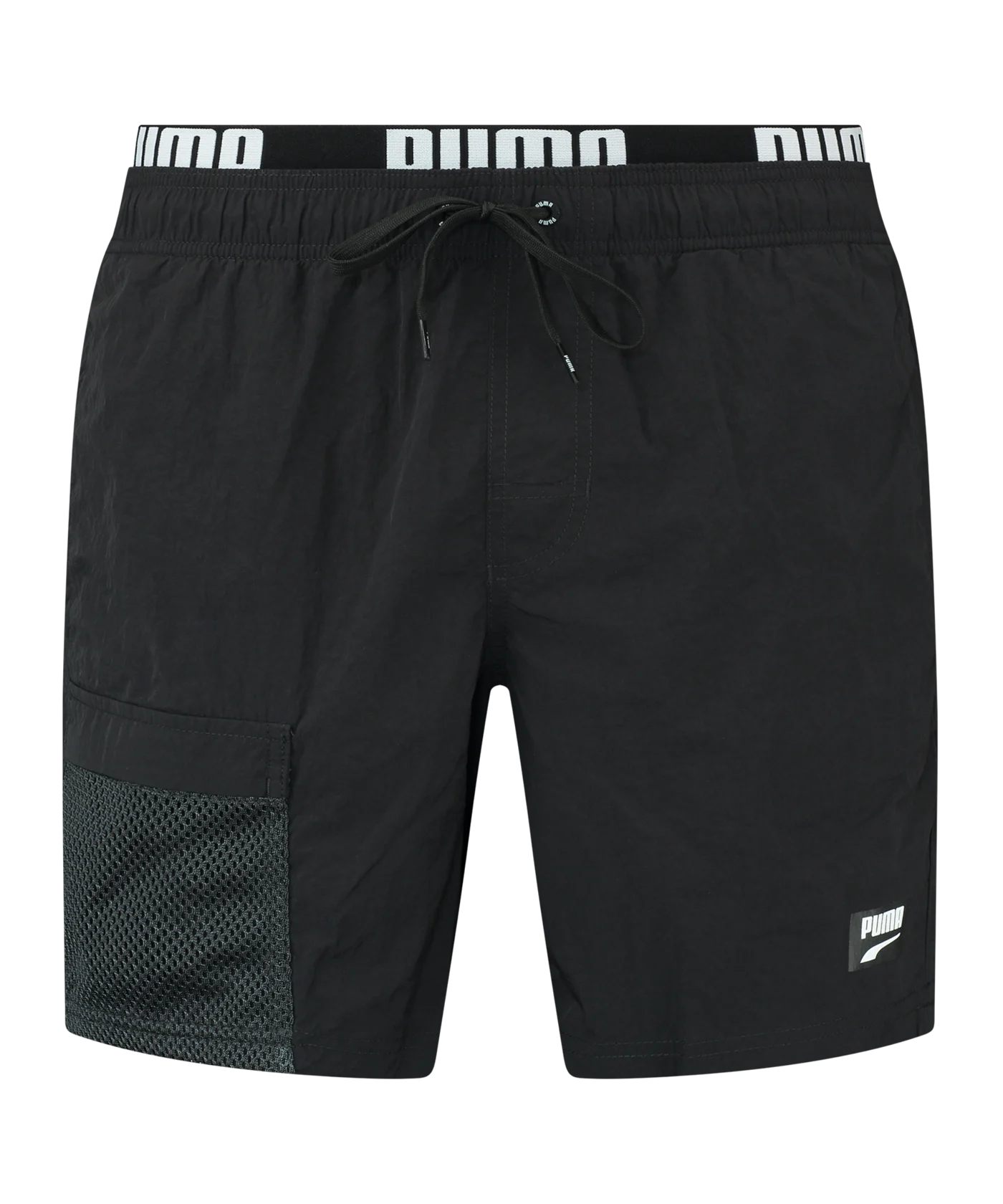 PUMA Swim Utility Mid Badehose Schwarz F002