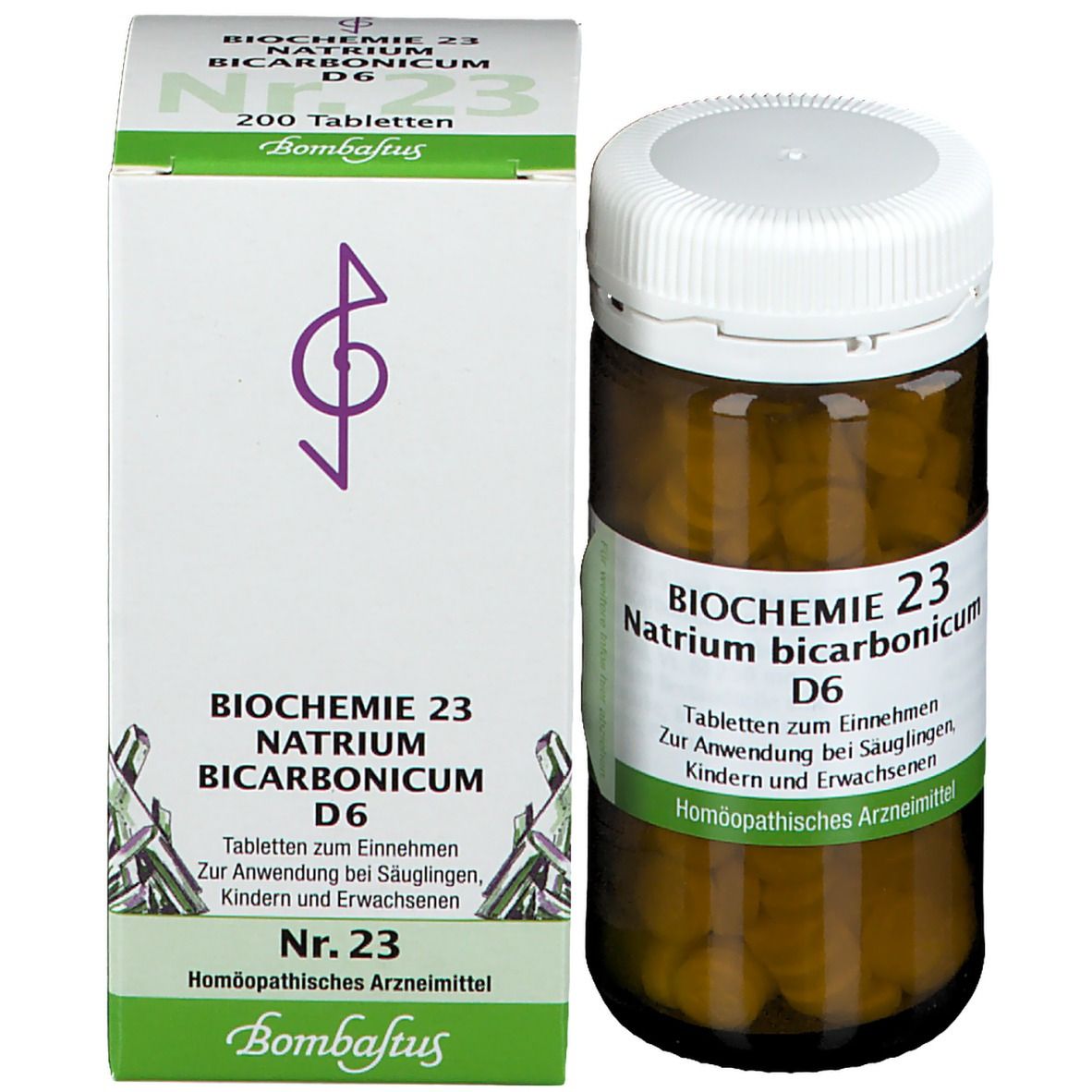 BIOCHEMIE 23 Natrium Bicarbonium D6