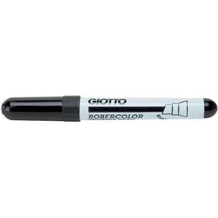 Marqueur robercolor biseau giotto odeur neutre ecriture  4 a 6mm biseaute coloris noir