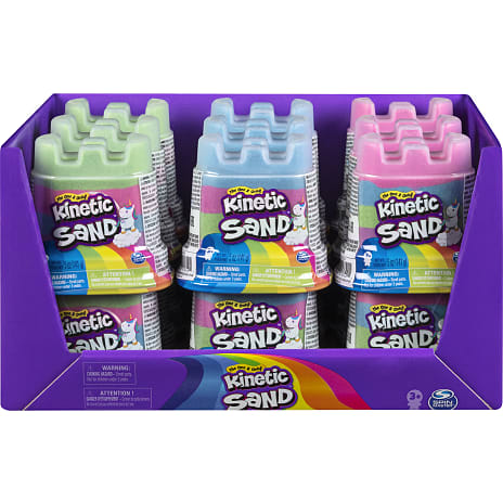 Kinetic Sand - regnbue enhjørning slot