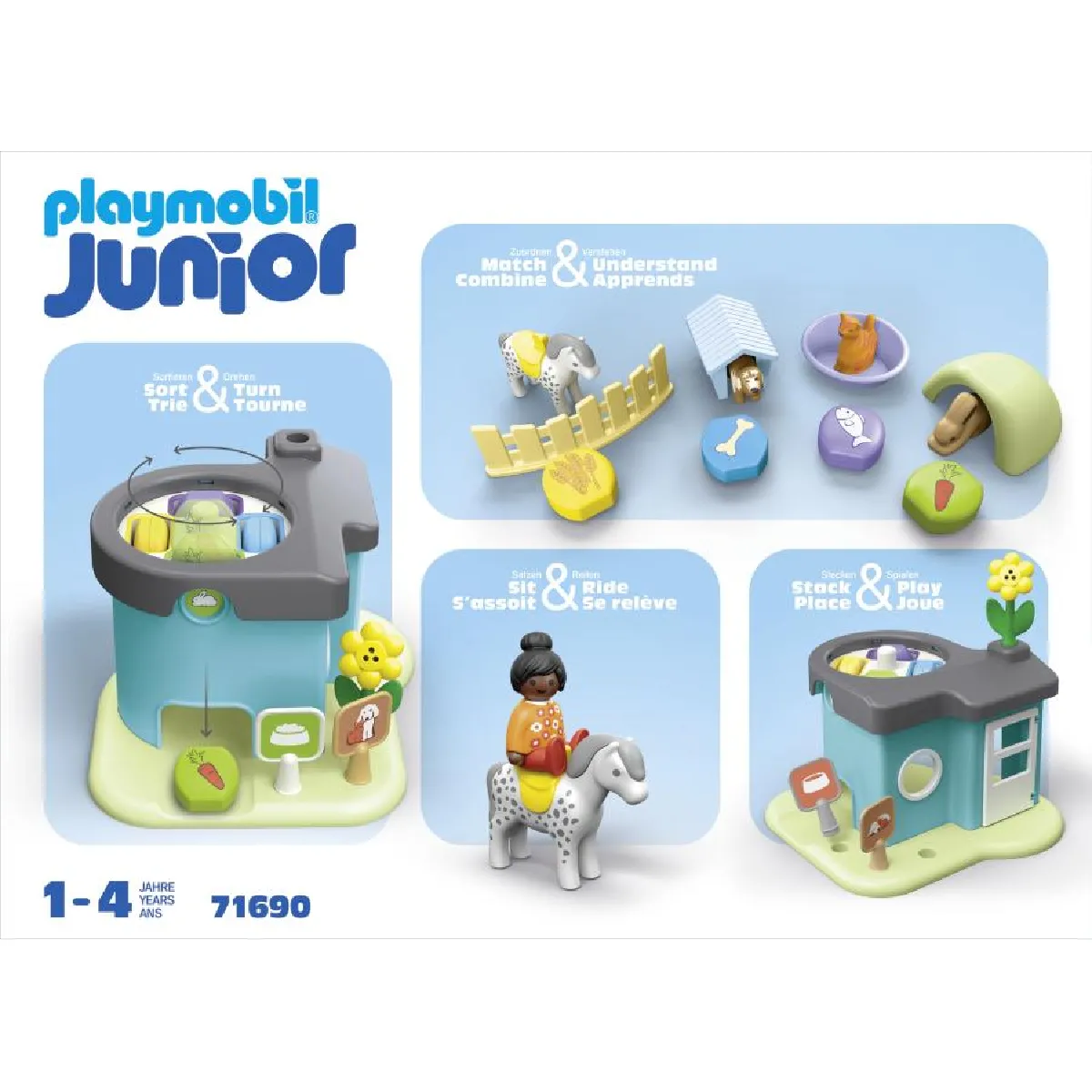 Playmobil® Playmobil 71690 Junior Maison animaux