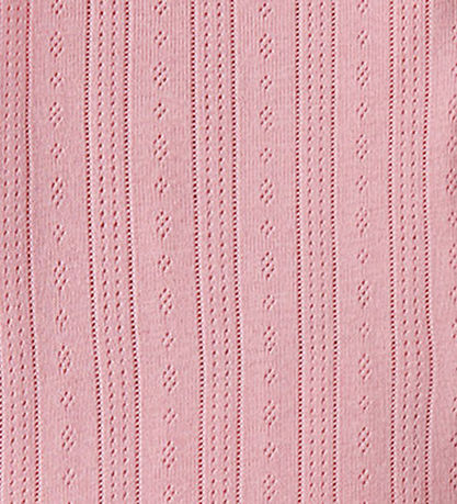 Name It Body l/ä - NbfHappy - Cameo Pink m. Lochmuster