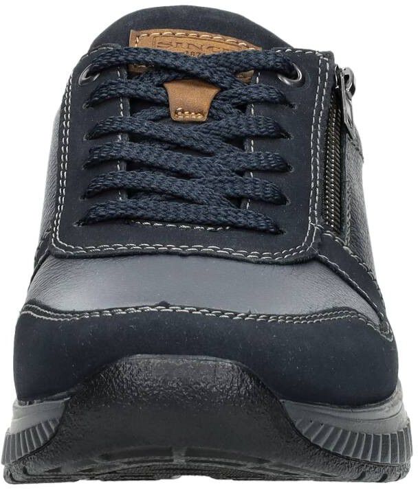 Rieker Veterschoenen Laag blauw