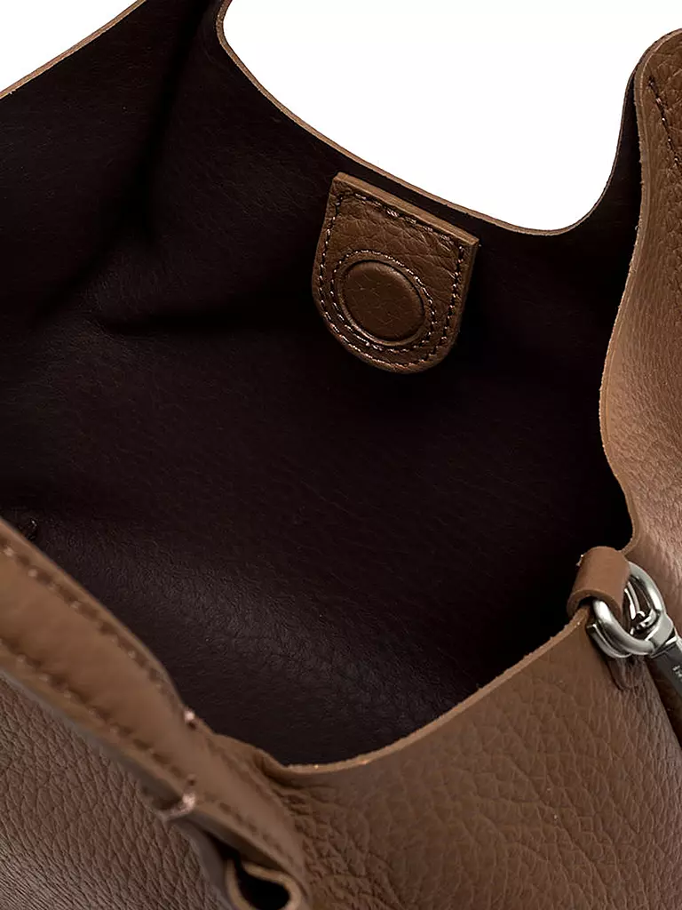 GIANNI CHIARINI Ledertasche - Hobo Bag DUA  braun
