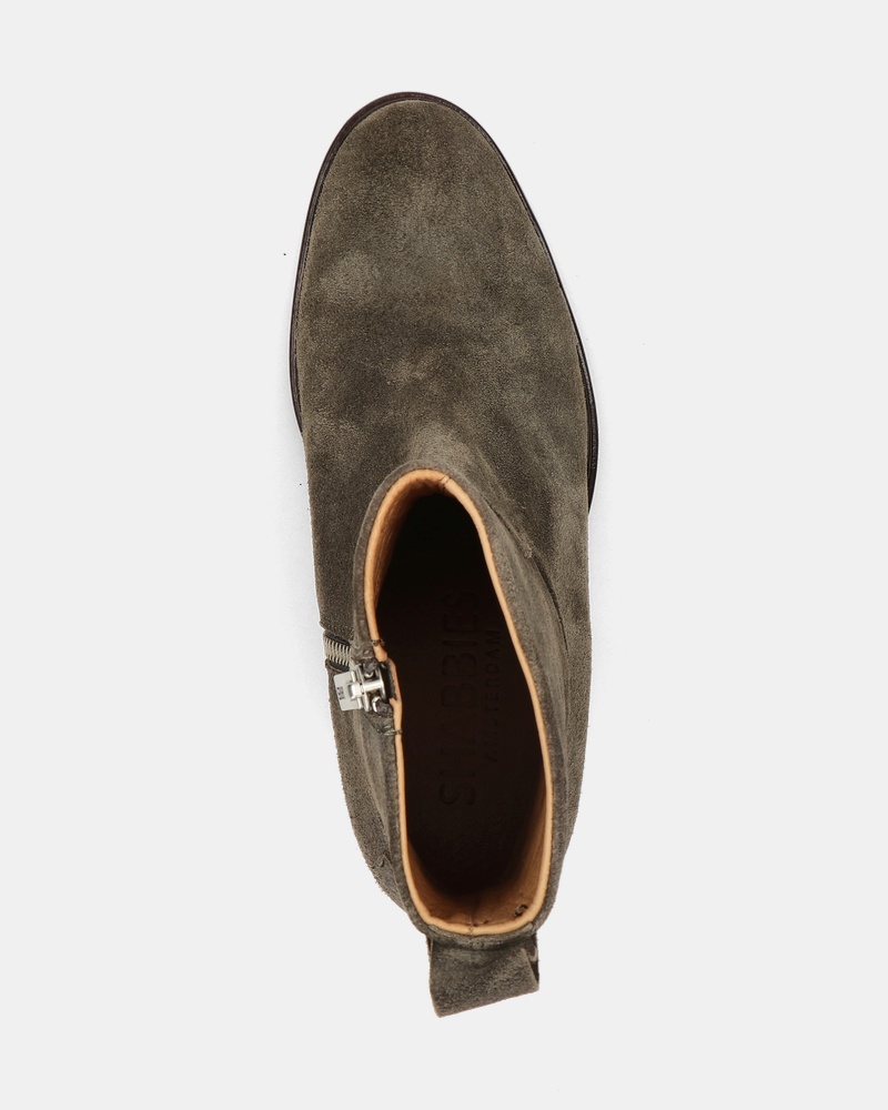 Shabbies Amsterdam Julie Rits- & gesloten boots  - taupe