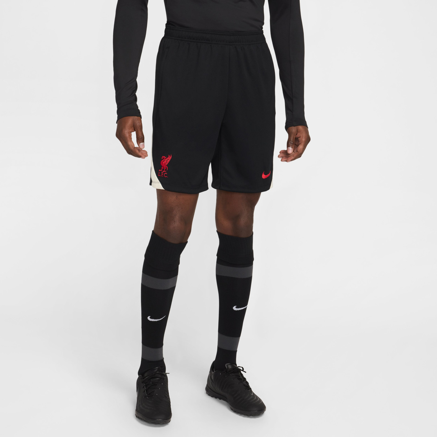 Nike Liverpool Strike Trainingsset 2024-2025 Gebroken Wit Zwart Rood
