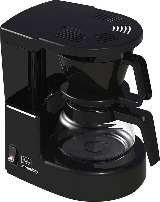 Melitta - 101502 - Koffiezetapparaat - Zwart - Glazen Pot Voor 2 Kopjes