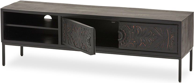 Tv-meubel Carving B160 x D41 x H50 cm