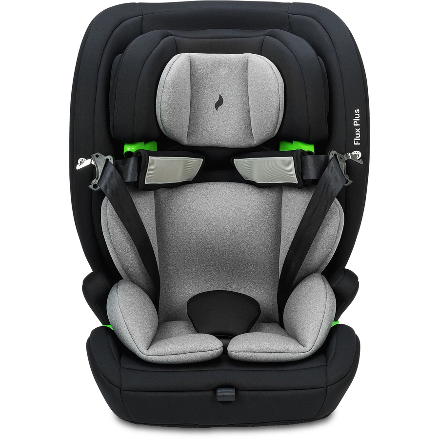 osann Kinderautositz Flux Plus iSize Grey Melange