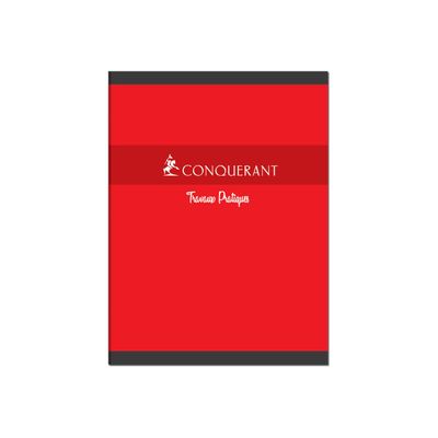 Conquérant - Cahier de travaux pratiques (TP) - 24 x 32 cm - 96 pages - grands carreaux (Seyes)