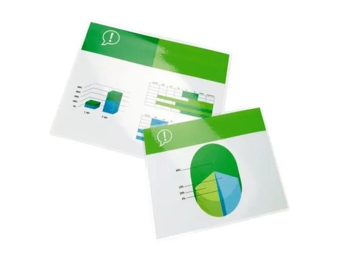 Lamineringslomme GBC A2 80 micron - (100 stk.)