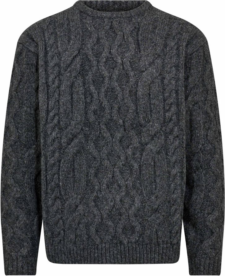 Levi's BATTERY CREWNECK SWEATER PARKS Grå