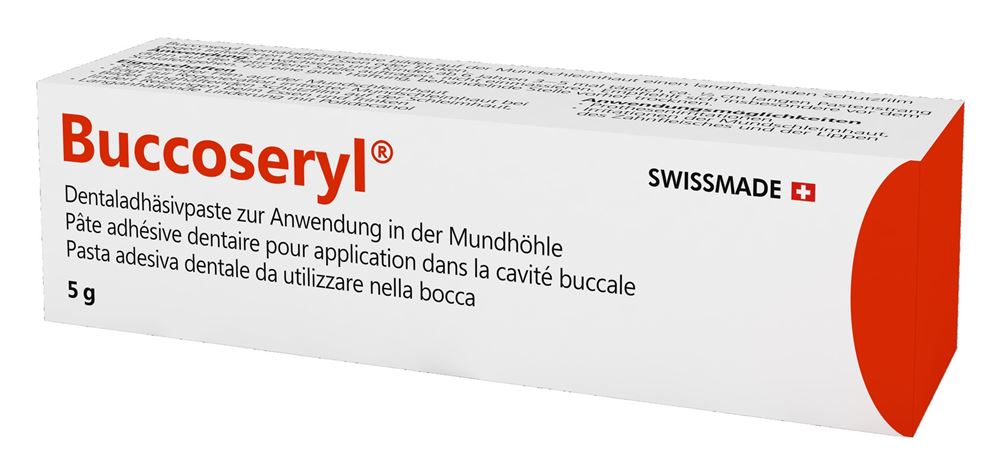 BUCCOSERYL Dentaladhäsivpaste Paste Tb 5 g