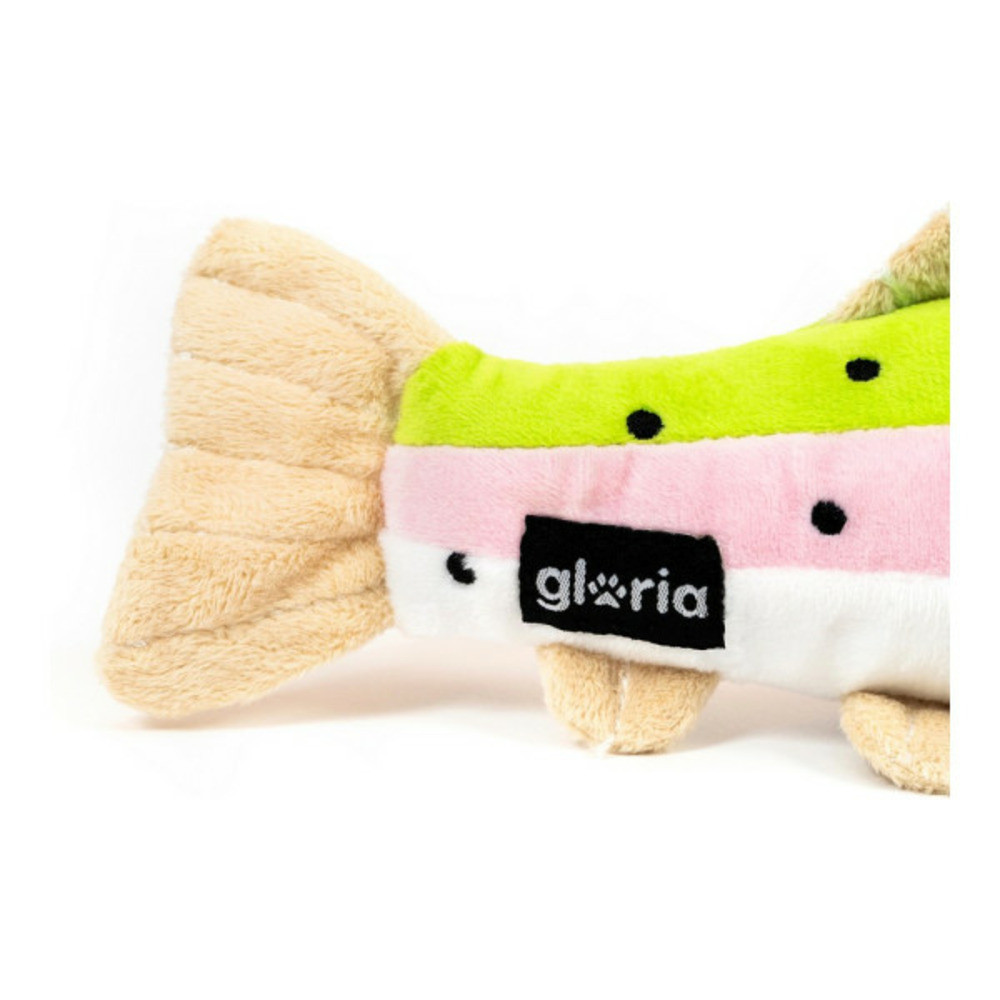 Jouet pour chien pitusa poisson polyester feuille de mousse polypropylène