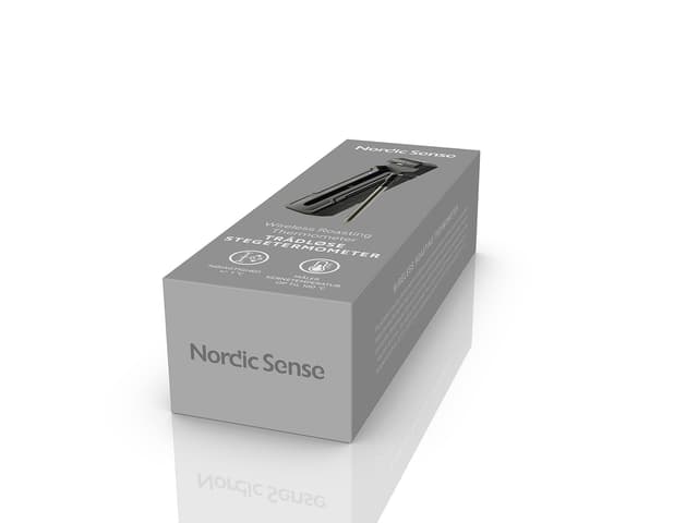 Nordic Sense Trådløst stegetermometer Stål/Sort
