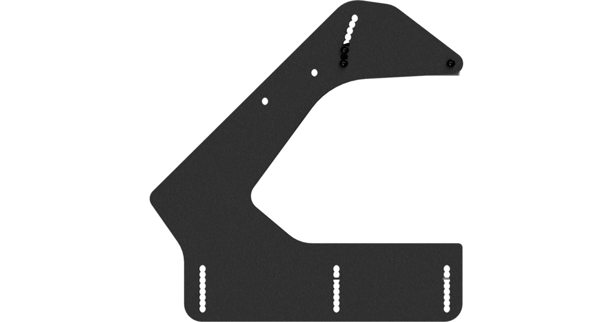 Res-TechX1 Lateral Mount Universal bevestiging  (Zwart)