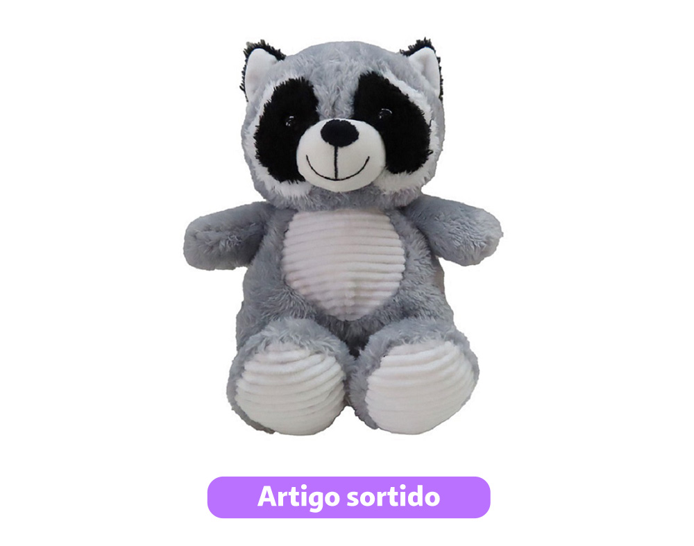 ANIMAL EM PELUCHE ONE TWO FUN 32CM MODELOS SORTIDOS