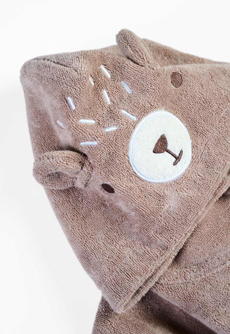 Badekåpe beige - 110-116 cm