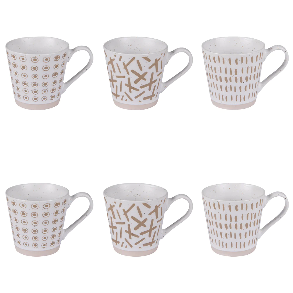 Coffret de 6 tasses Tara 18 cl Table passion