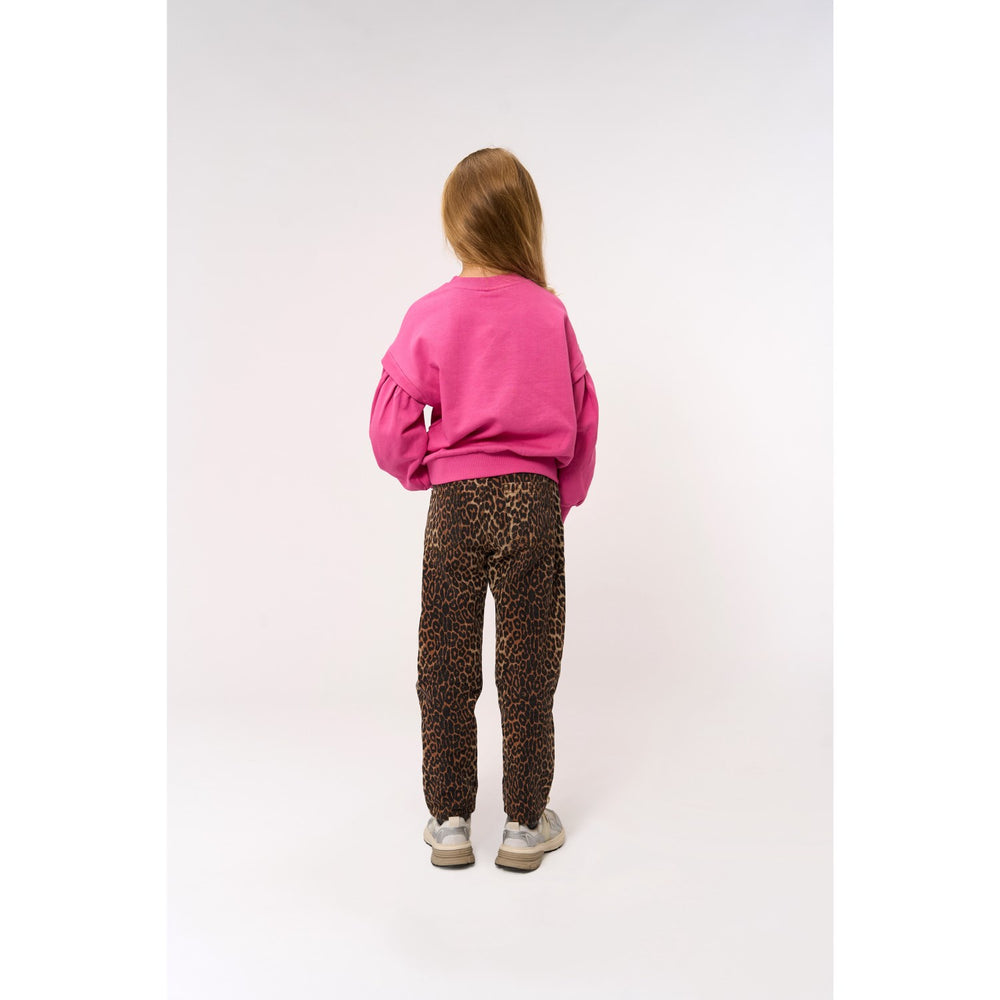Køb The New Feather Gray AOP TNPanya Mom Fit Jeans