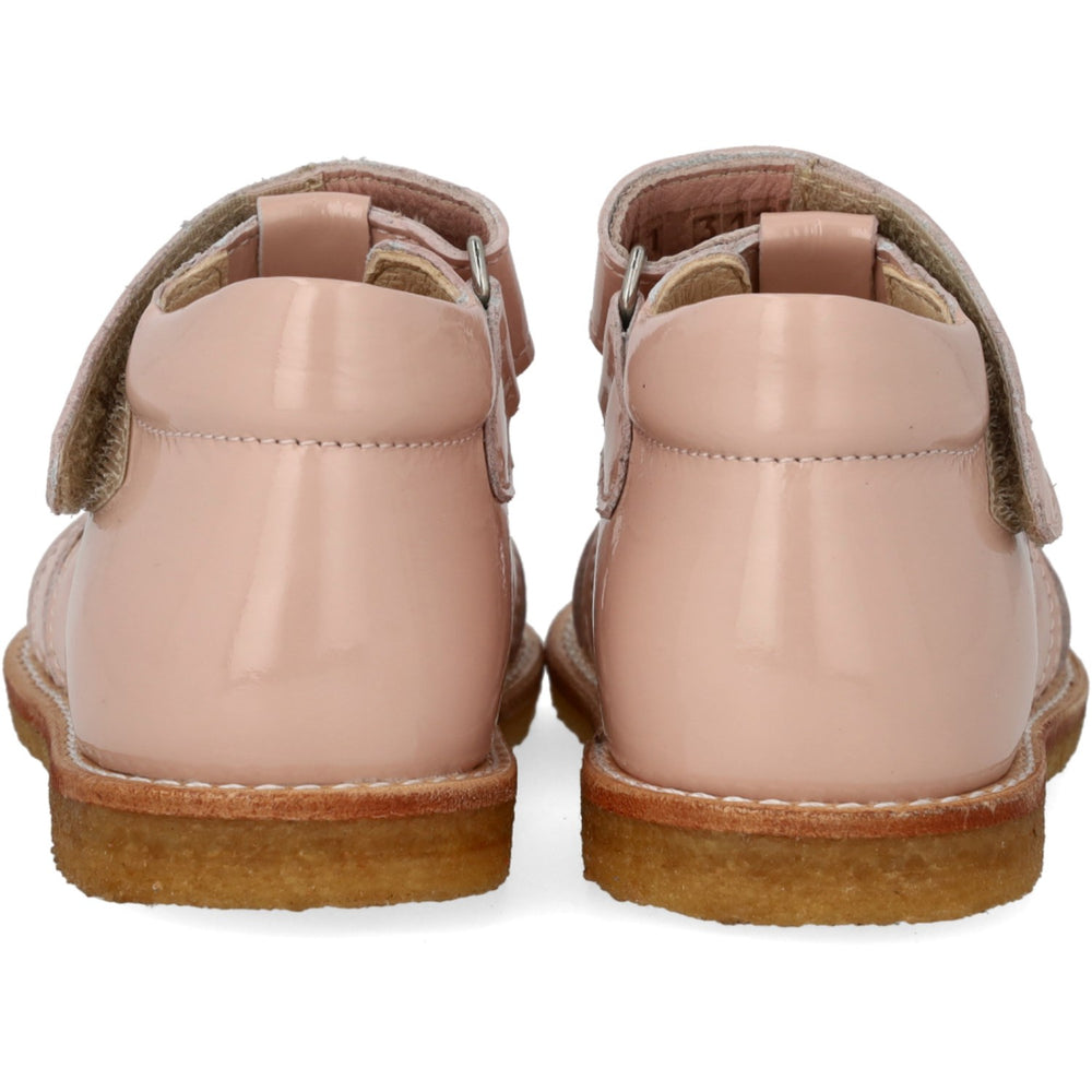 Køb Angulus Rosebud/Pastel Multi Glitter Hjertesandal Med Glitter Og Velcrolukning