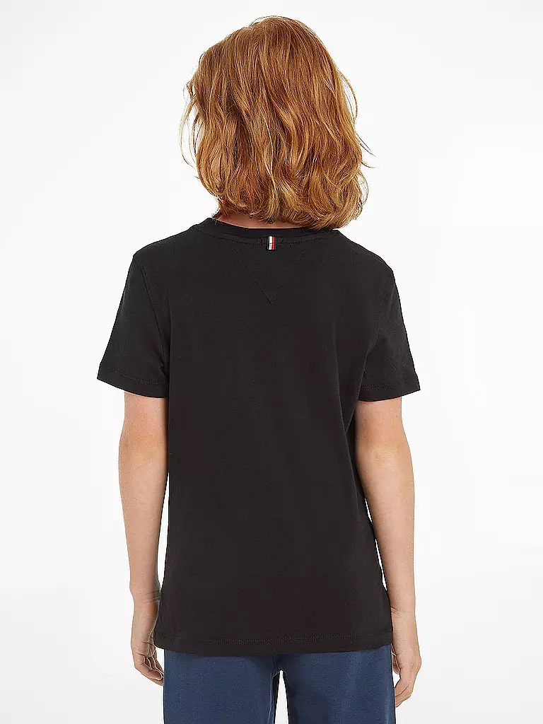 TOMMY HILFIGER Jungen T-Shirt schwarz