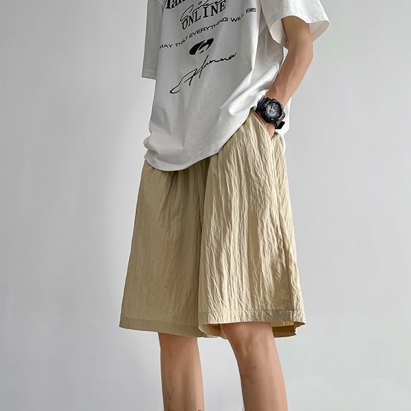 Posive - Mid Rise Plain Shorts