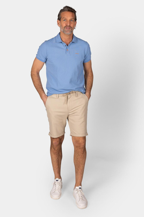 NZA blauwe heren polo