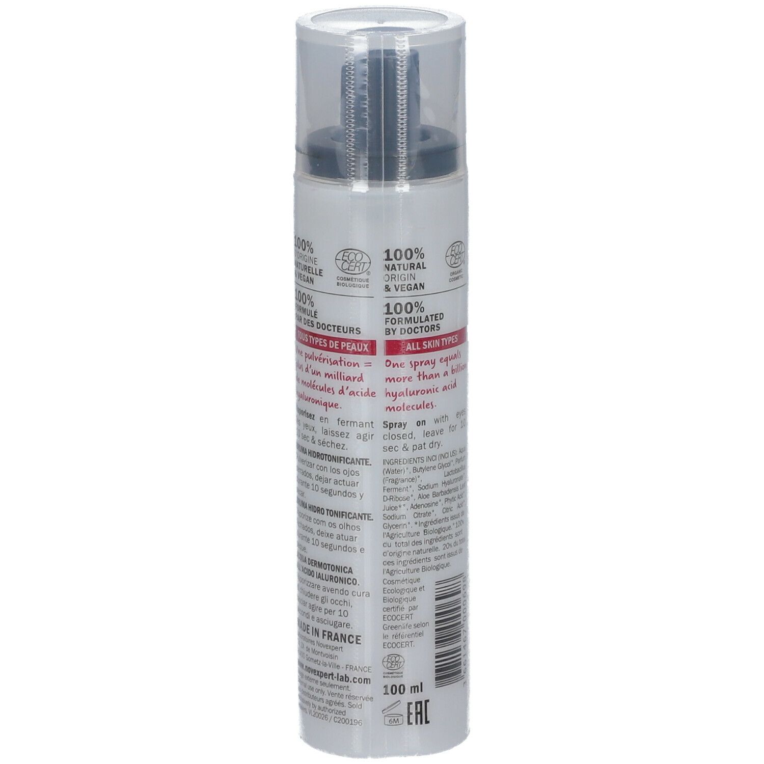 Laboratoires Novexpert Gesichtsspray