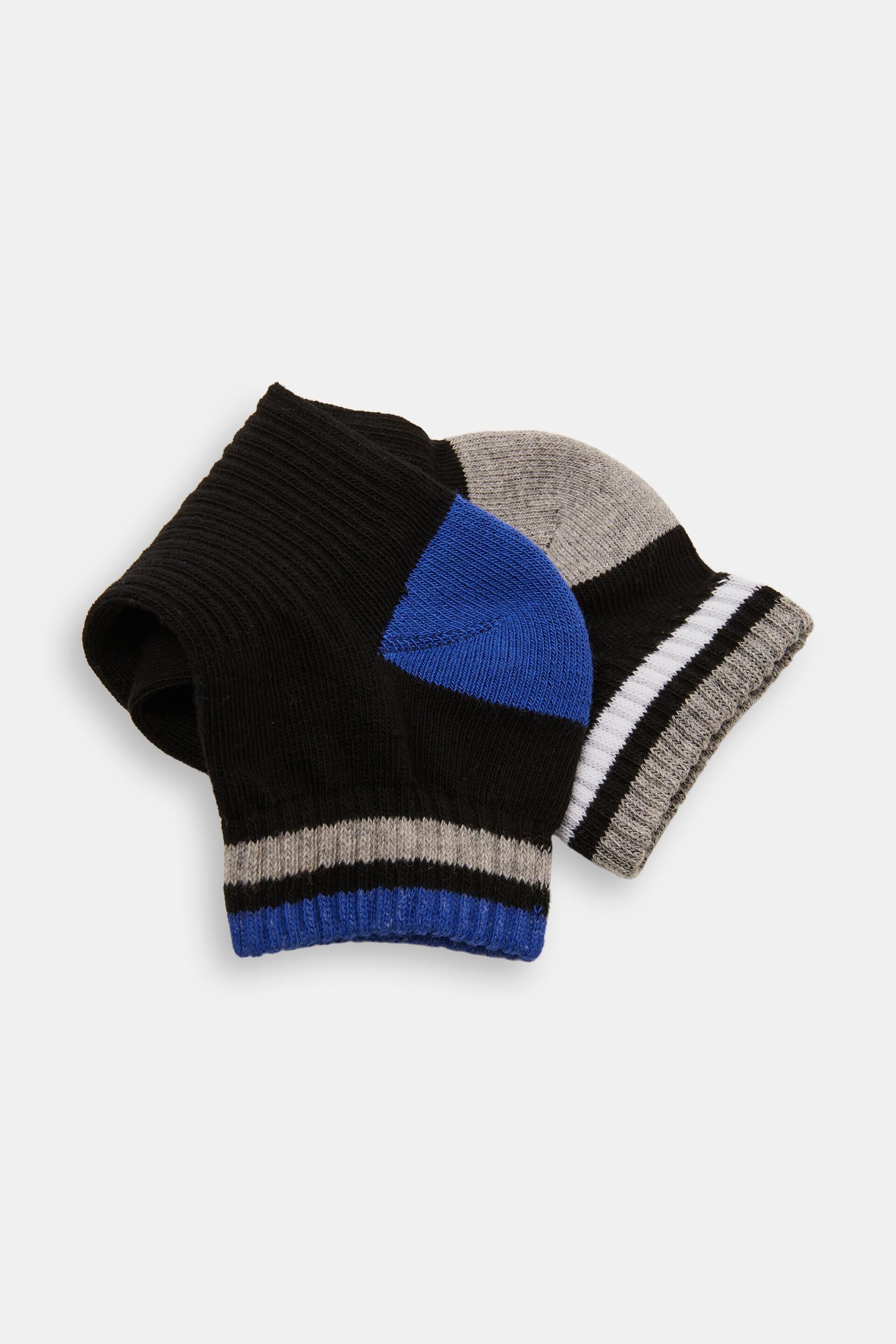 Lot de 2 chaussettes de sport aux touches colorées