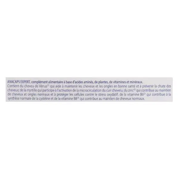 Ducray Anacaps Expert para Queda de Cabelo Crônica - 30 cápsulas