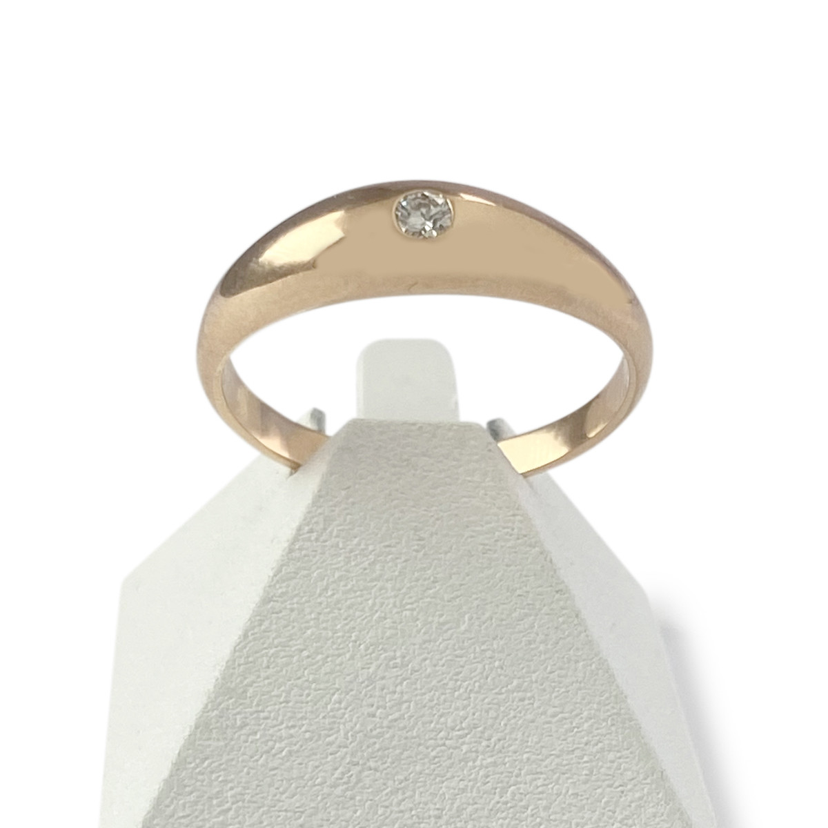 Bague d'occasion or 750 jaune diamant