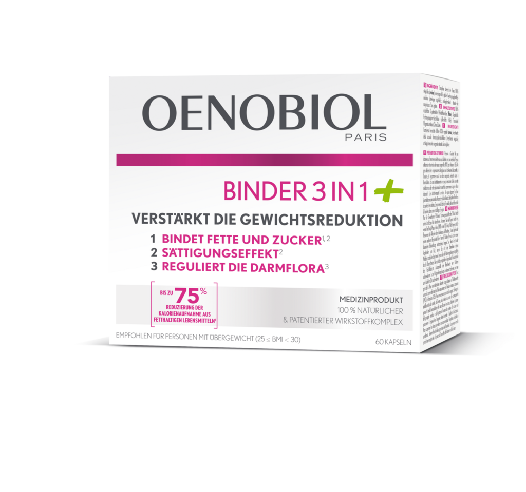 OENOBIOL Binder 3 in 1 PLUS Kaps 60 Stk