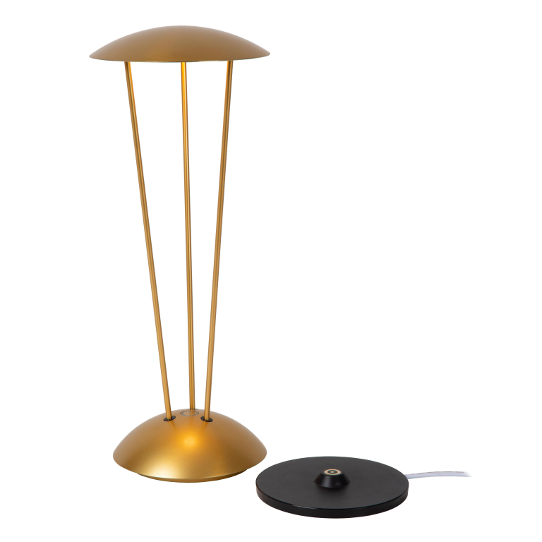 Lucide Renee tafellamp LED oplaadbaar buiten IP54 zwart
