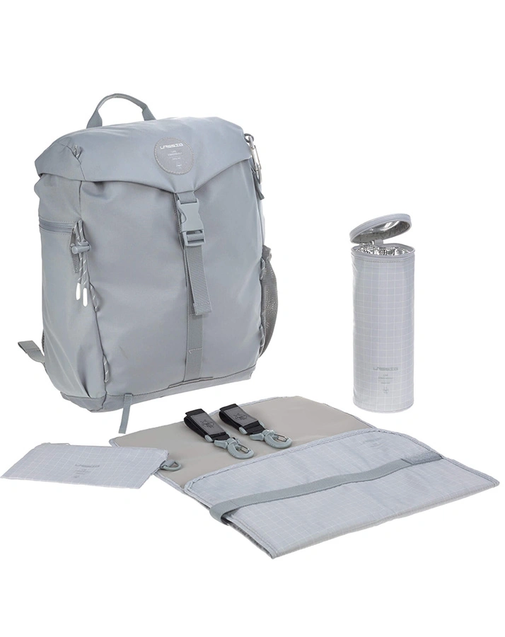 Wickelrucksack OUTDOOR (28x42x16) in hellgrau