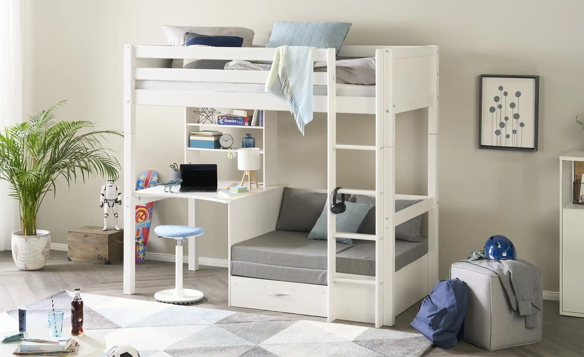 FLEXA Hochbett Hygge