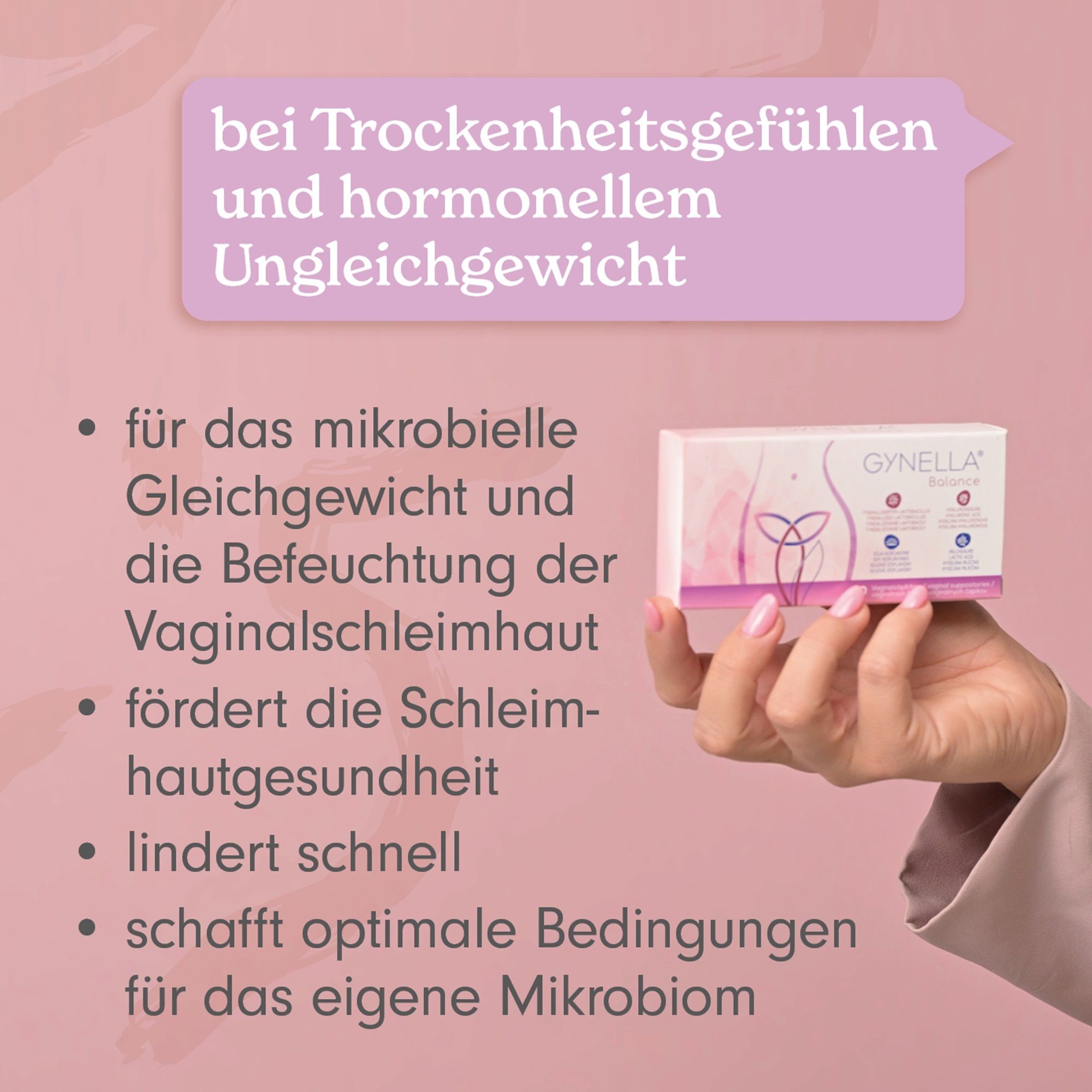 GYNELLA® Balance Vaginalzäpfchen