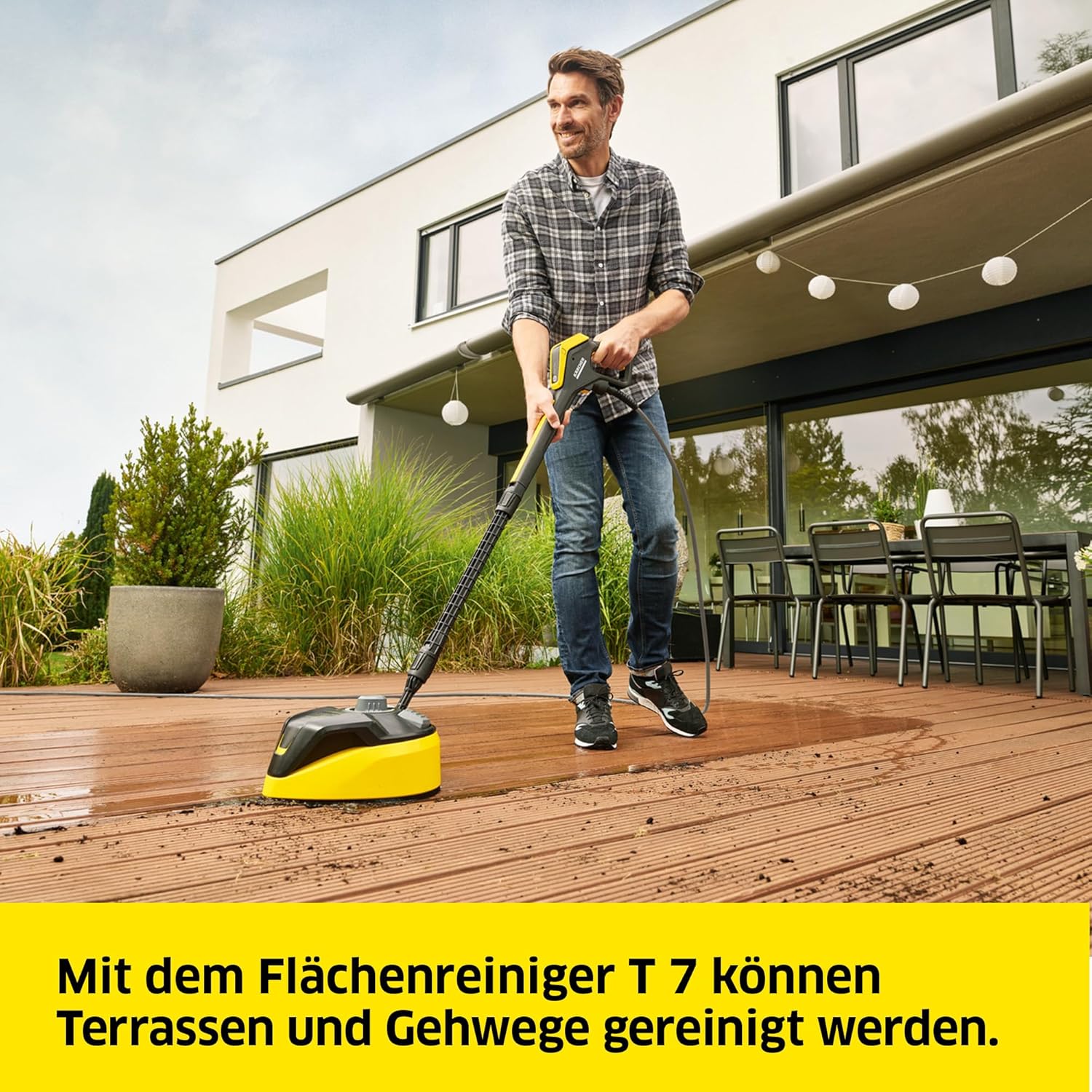 Kärcher Hochdruckreiniger K 7 Premium Smart Control Flex Home, Druck: max. 180 bar, Fördermenge: 600 l/h, Fläche: 60 m²/h, Wasserfilter, Gewicht: 17,9 kg, Flex-Hochdruckschlauch, Multi Jet-Strahlrohr