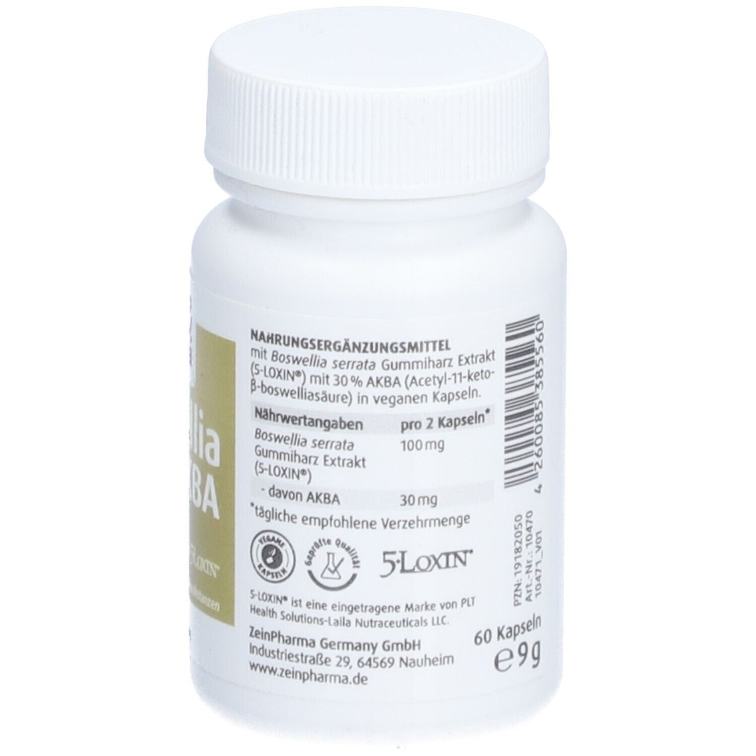 ZeinPharma® Boswellia 30% AKBA Kapseln