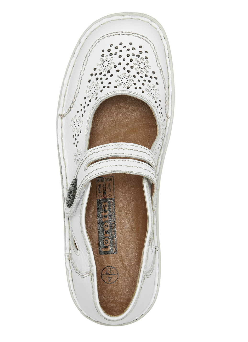 ELENA EDEN Slipper mit dekorativer Klettspange