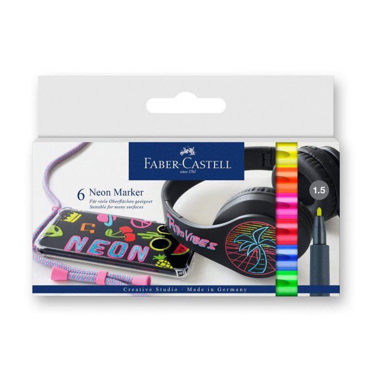 Faber-Castell Marker Neon, Set
