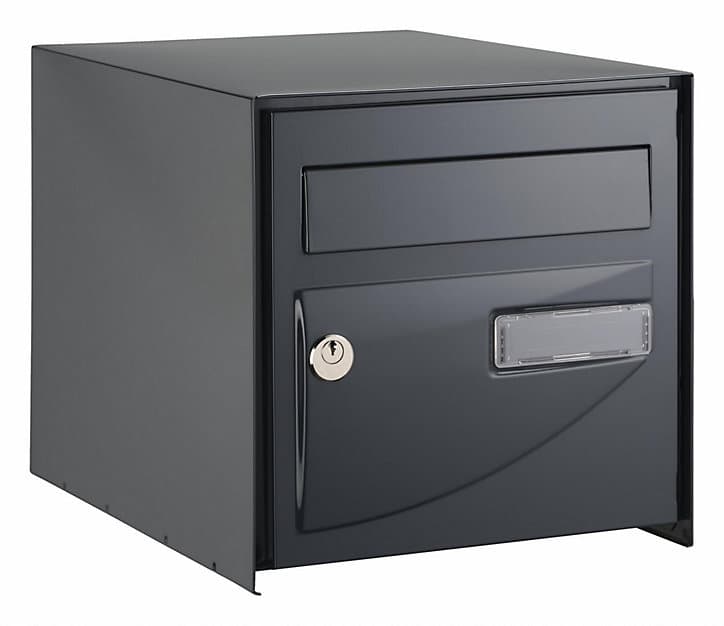 Boîte aux lettres simple face Decayeux Probat gris RAL 7016
