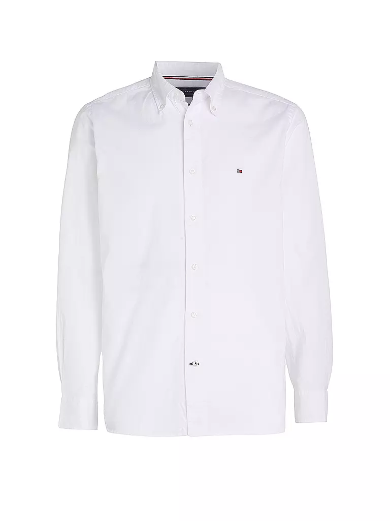 TOMMY HILFIGER Hemd Regular Fit  weiss