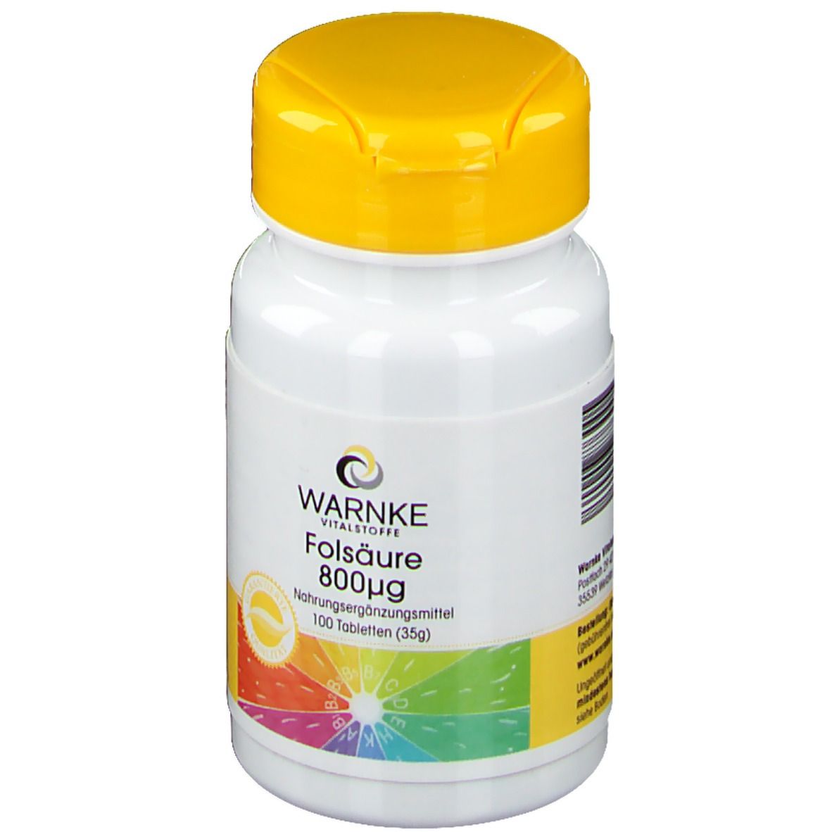 WARNKE Folsäure 800 μg