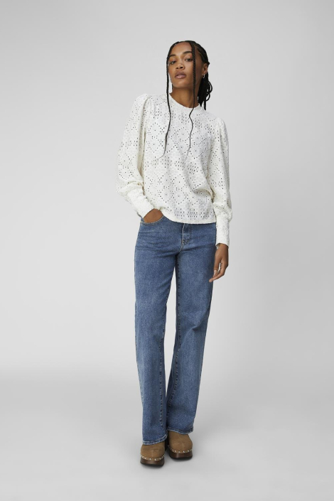 Object witte dames t-shirt