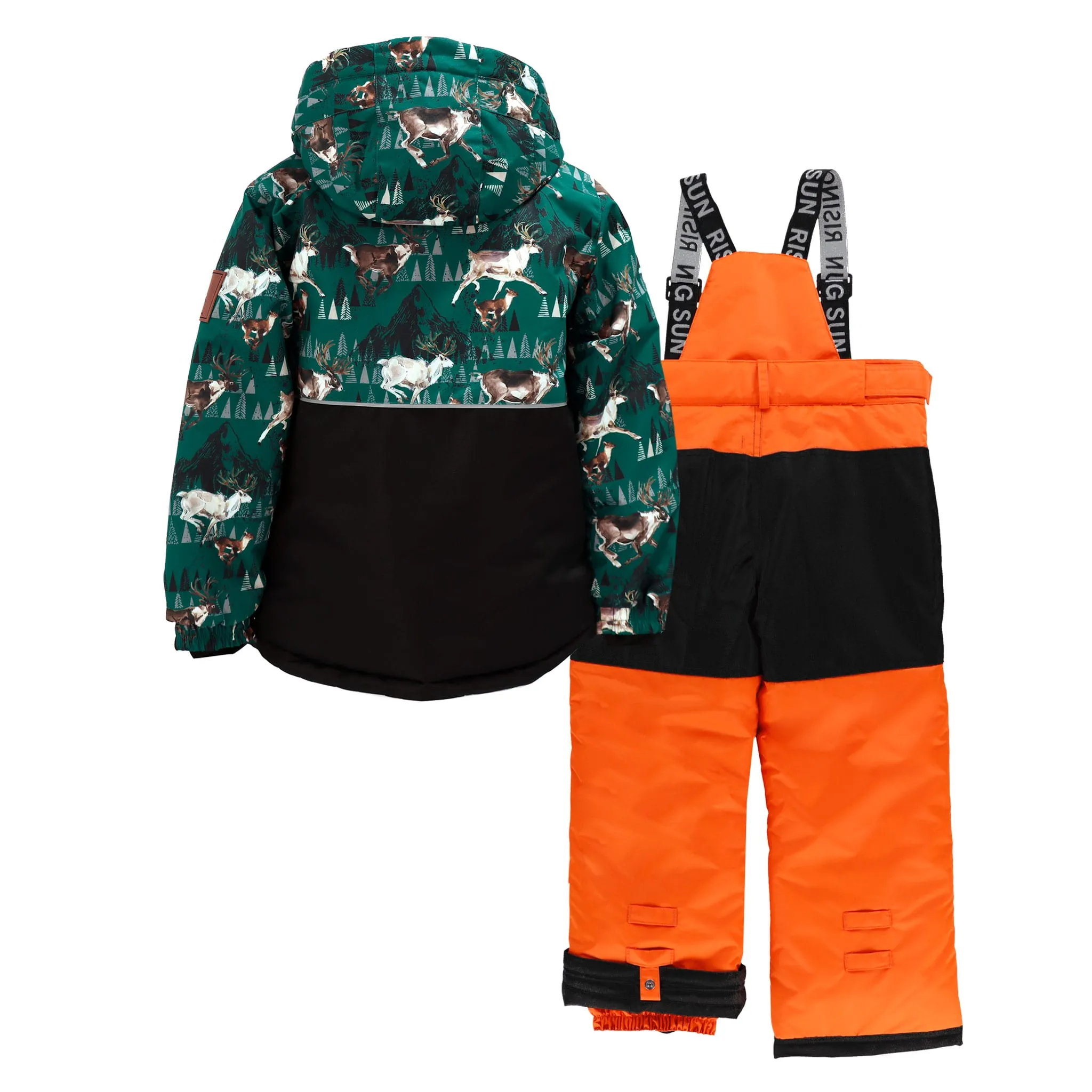 Rising Sun Habit de Neige Imprimé Caribou 4-14ans