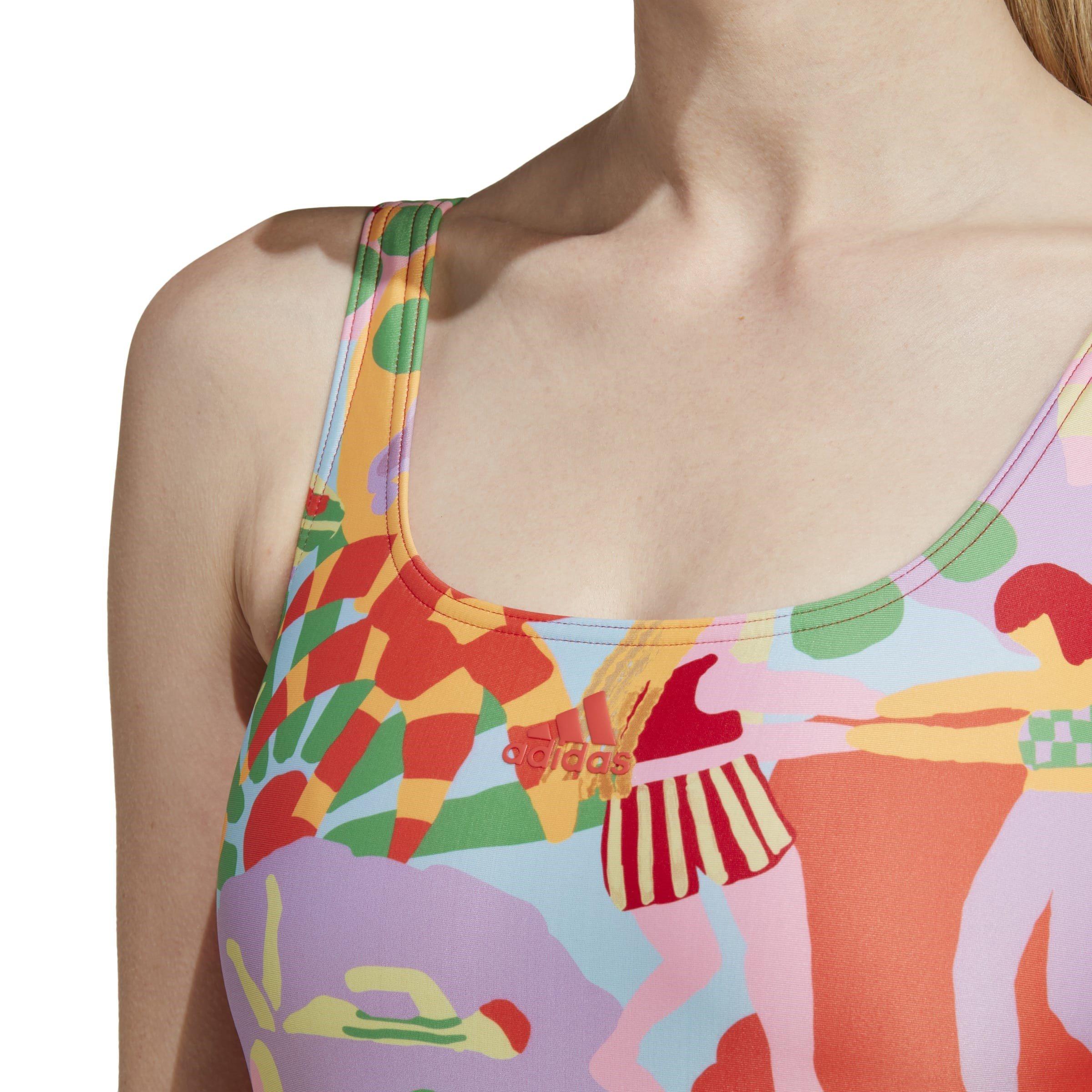 adidas Graphic Farm Swimsuit Womens