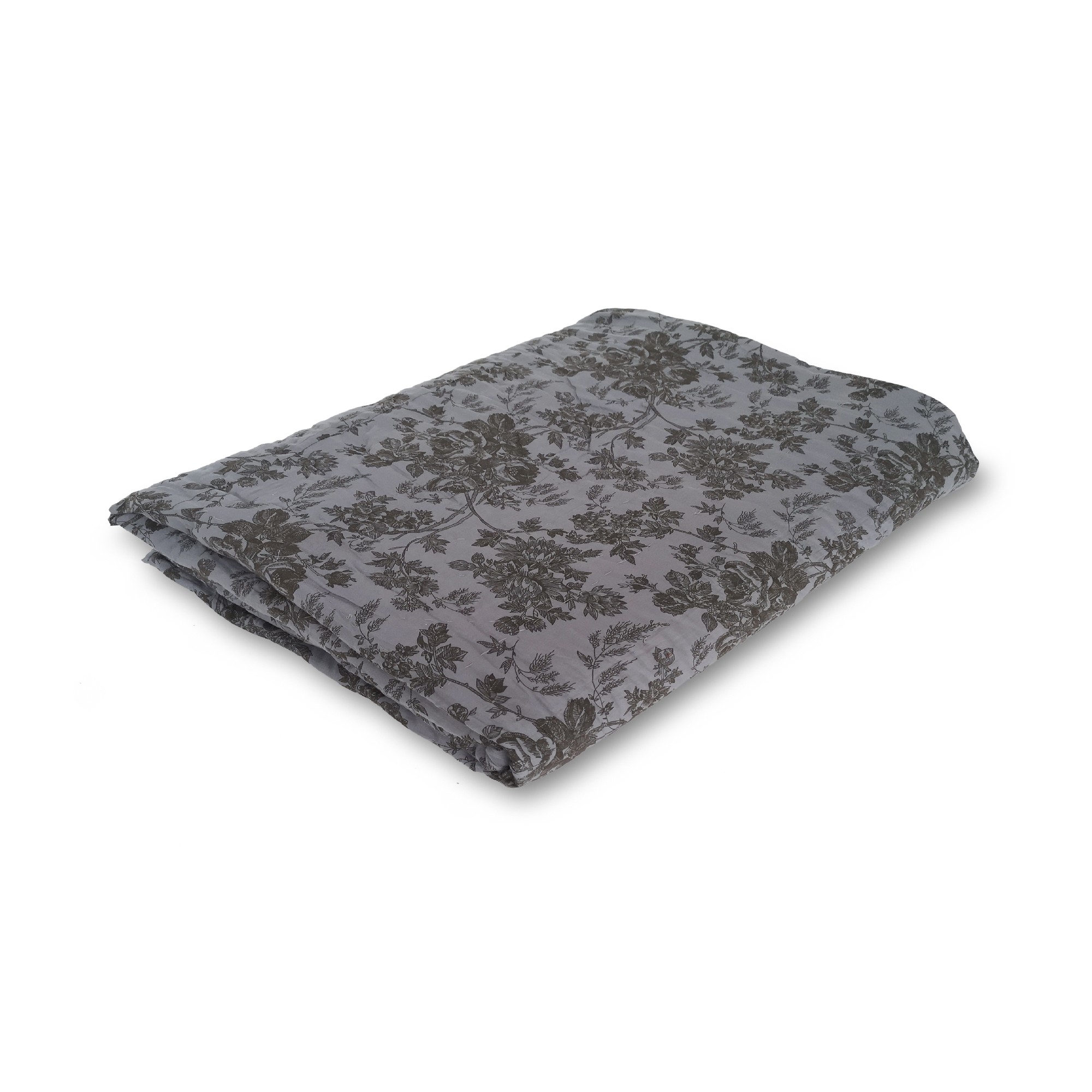 Quilt 'Cerbrais', dunkel blau, T 220 cm, B 270 cm von fischer's lagerhaus
